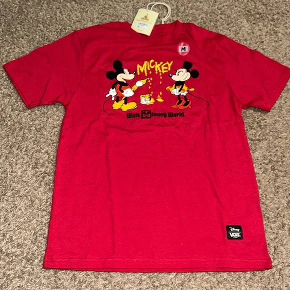 Vans Shirts Disney Vans Shirt Adult M 5th Anniversary Mickey